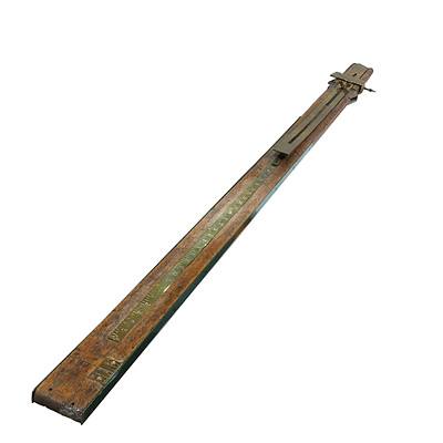 Vintage Surveyors Levelling Rod