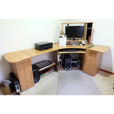 Criterion Series 400 Modular Computer Desk