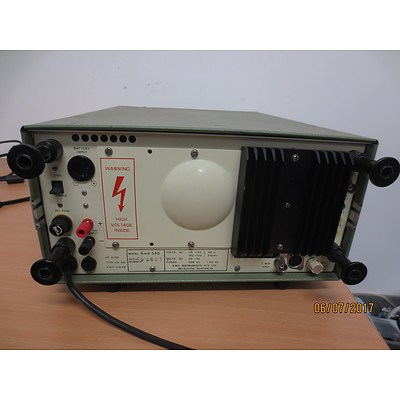B.W.D. Instruments Model Bwd540 Oscilloscope