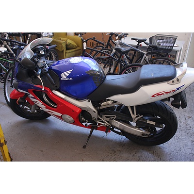 10/2000 Honda CBR600Fx Ultima Light - Lot 861966 | CARBIDS