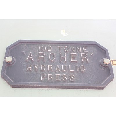 Archer H Frame Hydraulic Press