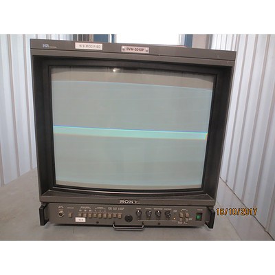 Sony 20 Inch Trinitron Colour Video Monitor Model Bvm-2010P