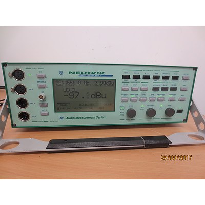 Neutrik A2 Audio Test & Service System