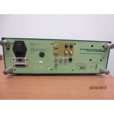 Neutrik A2 Audio Test & Service System