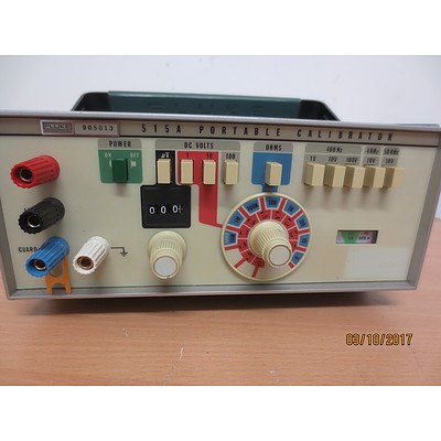 Fluke Portable Calibrator Model 515A