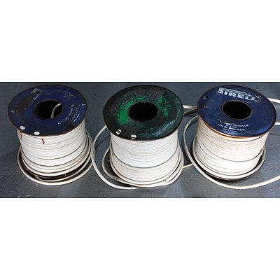 3 Rolls of Electrical Wire
