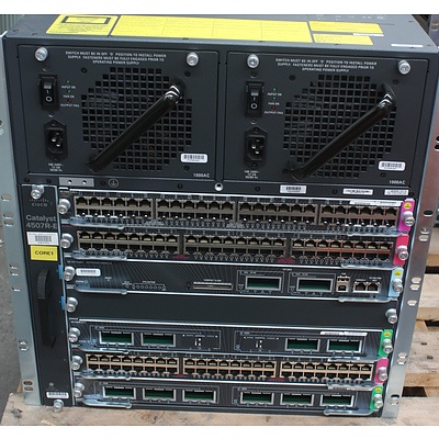 Cisco 4507R-E Modular Network Switch