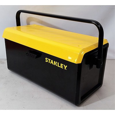 Brand New Stanley Tool Box - Black/Yellow