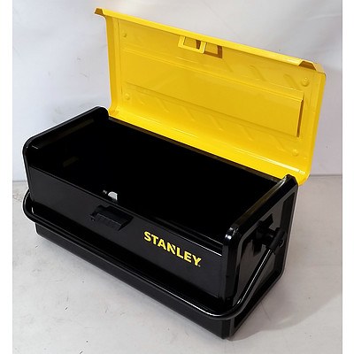Brand New Stanley Tool Box - Black/Yellow