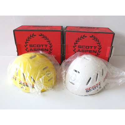 Pair of Scott Aspen Magnum Helmets