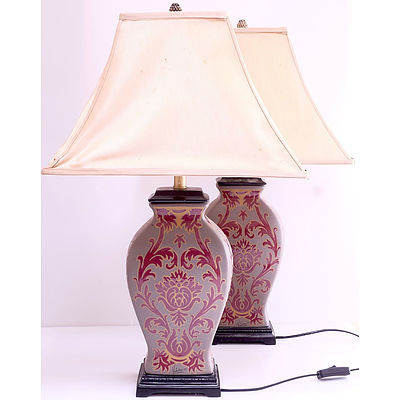 Pair of Valentino Lamp Bases