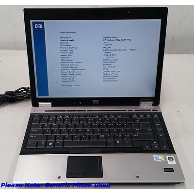 Hp EliteBook 6930p 14.1 Inch Widescreen Core 2 Duo Mobile P8600 2.4GHz Laptop
