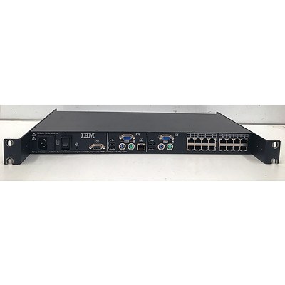 IBM 41Y9315 17354LX KVM Console Switch