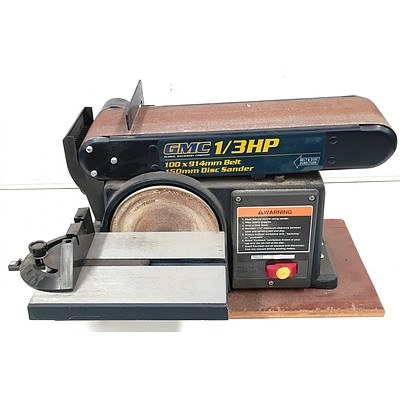 GMC Table Saw, GMC Belt and Disc Sander and Makita Circular Saw