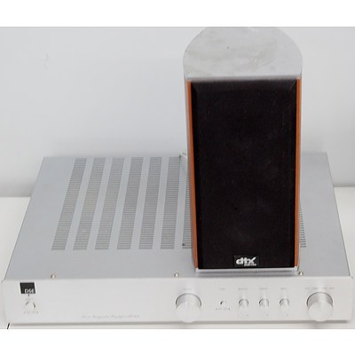 DSE A2760 Stereo Amplifier and DTX Sub Woofer