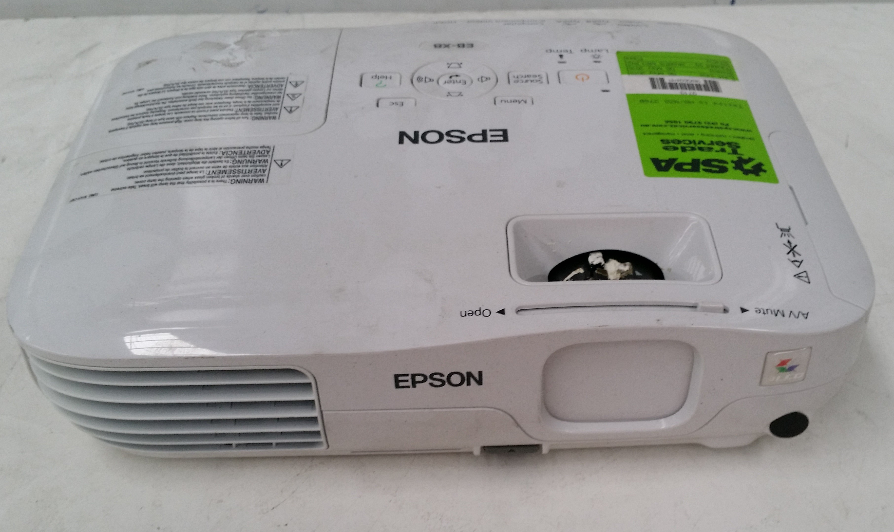 Epson EB-X8 H311B XGA LCD Projector - Lot 936843 | ALLBIDS