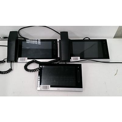Lot of Four Cisco TelePresence Touch 8 Controllers