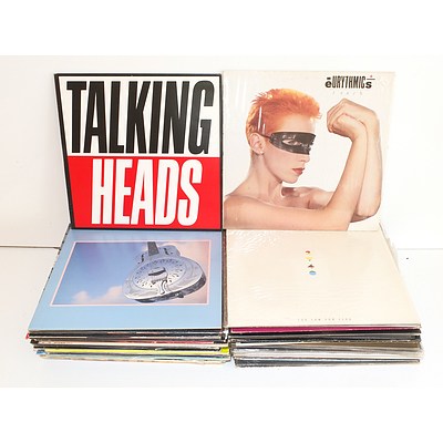 Collection of Records, Including Warren Zevon, U2, Split Enz, and More