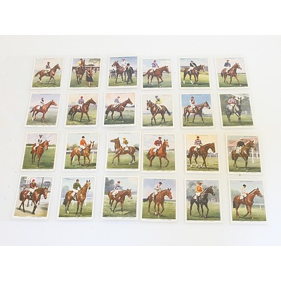 Collection of Horse Racing Cigarette Cards