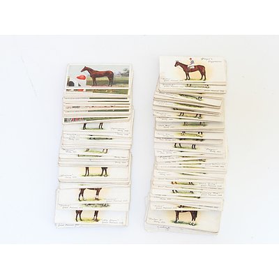 Collection of Horse Racing Cigarette Cards