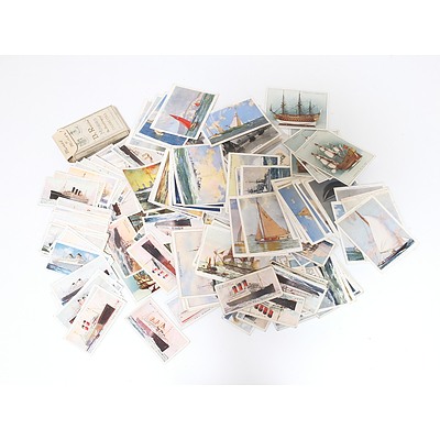 Collection of Maritime Themed Cigarette Cards