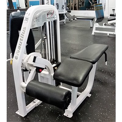Nautilus Prone Leg Curl -  Commercial Grade - RRP=$4,199.00 when new