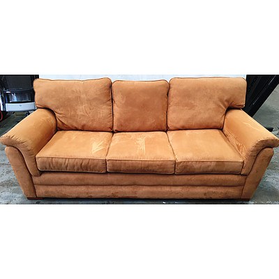 Tan Fabric Lounge Suite