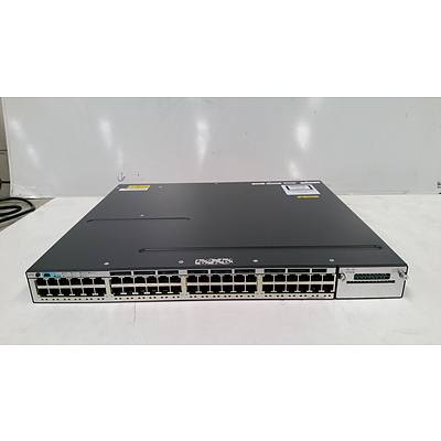 Cisco Catalyst 3750X-48T-S Switch (48Ports)