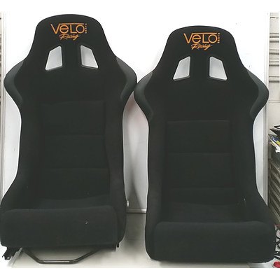 Velo GPT1 Racing Car Seats - Lot of Two