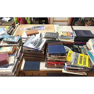 Huge Collection of War and Military Books and Magazines From a Prominent Historian