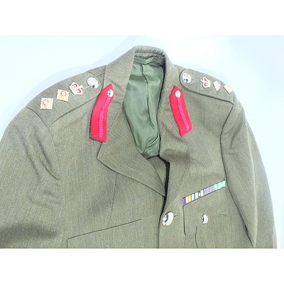Australian Army Colonel Uniform with Vietnam Ribbons