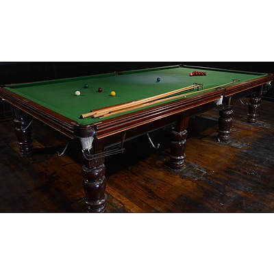 Australian Billard Co. Slate Top Billiard Table and Accessories