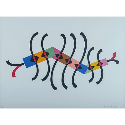 KLIPPEL, Robert (1920-2001): Untitled, 1999. Screen Print