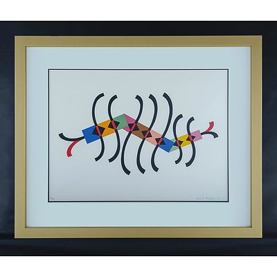 KLIPPEL, Robert (1920-2001): Untitled, 1999. Screen Print