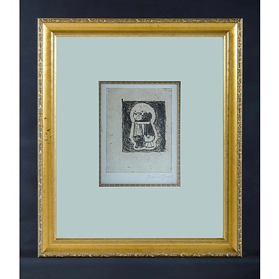 BOYD, David (1924-2011): 'Reconciliation' Etching
