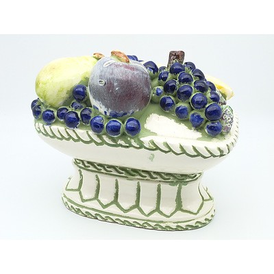 Glazed Ceramic Fruitbowl