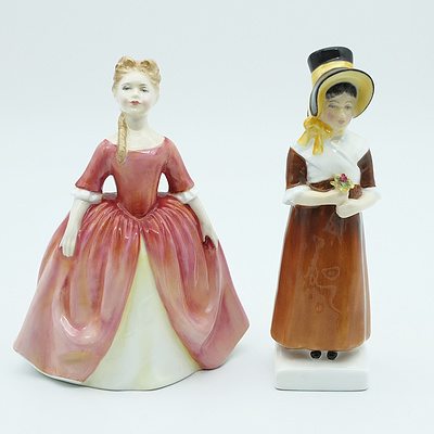 Two Royal Doulton Figures, Debbie and Louise