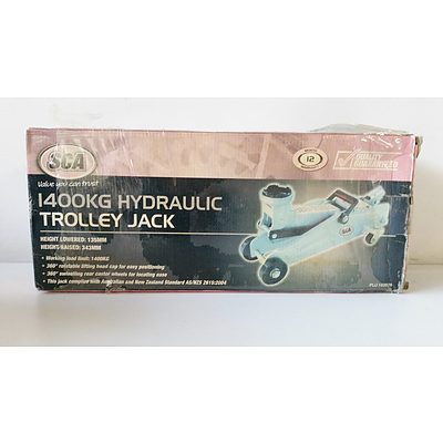 SCA 1400KG Hydraulic Trolley Jack