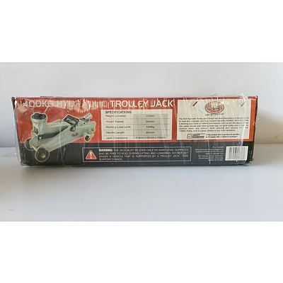 SCA 1400KG Hydraulic Trolley Jack