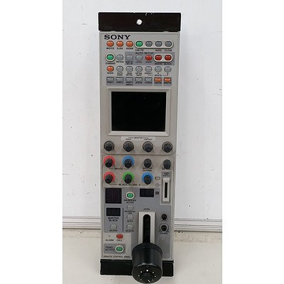 Sony RCP-D50 Remote Control CCU Panel with Joystick
