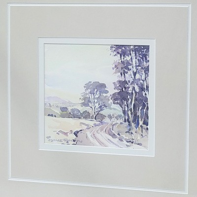 Wayne Roberts (1944 -) New England Evenings Watercolour