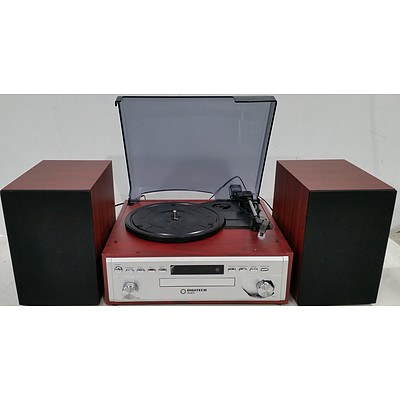 DigiTech Audio Turntable Hi-Fi System w/ Bluetooth - RRP: $199.00