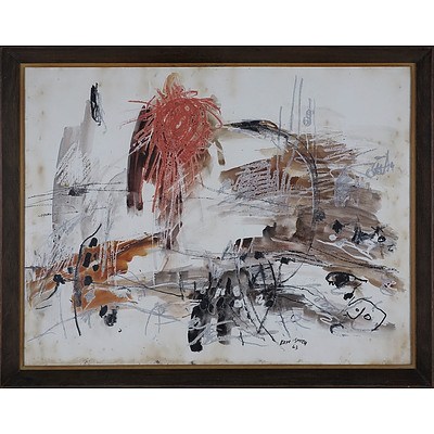 Eric Smith (1919-2017) Abstract Watercolour