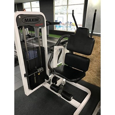 Maxim Pin Loaded Abdominal Compound Crunch Machine - Commercial Grade