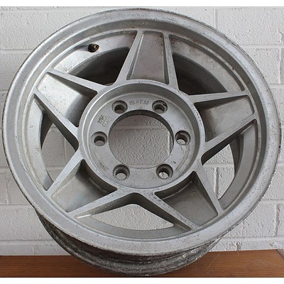 15 Inch Mag Wheels - Lot of Five