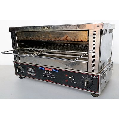 Commercial Grade Roband Eco-Ray Auto Grill Toaster
