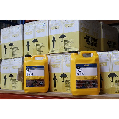 501 PVA Bond Glue 5 Litre Bottles - Lot of 70