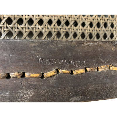 Superb George IV Mahogany Drawing Room Chair by Joseph Stammers London Circa 1830