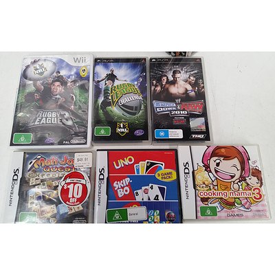 DVDs & Video Games - Lot of 19