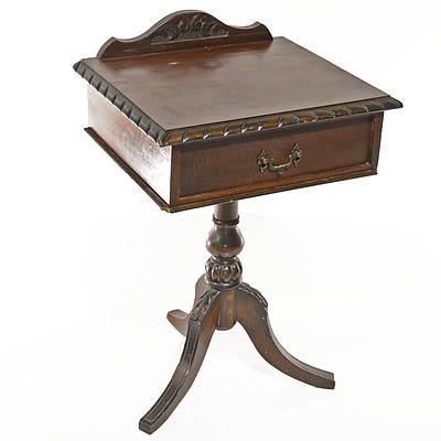 Vintage Tripod Side Table